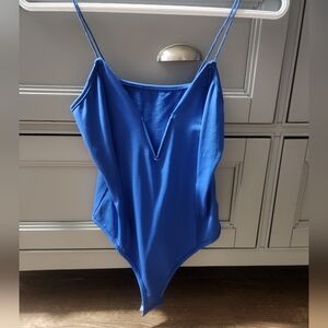 Vibrant Blue Spaghetti Strap Top